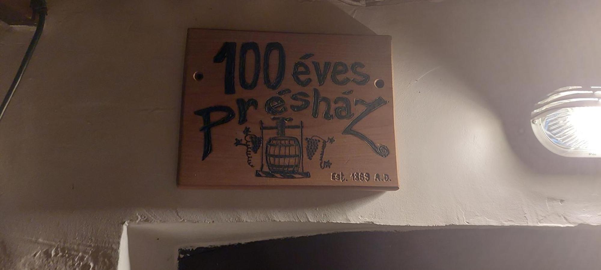 100 Eves Preshaz Villa Badacsonyörs Dış mekan fotoğraf